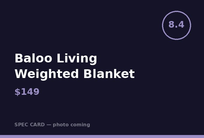 Baloo Living Weighted Blanket